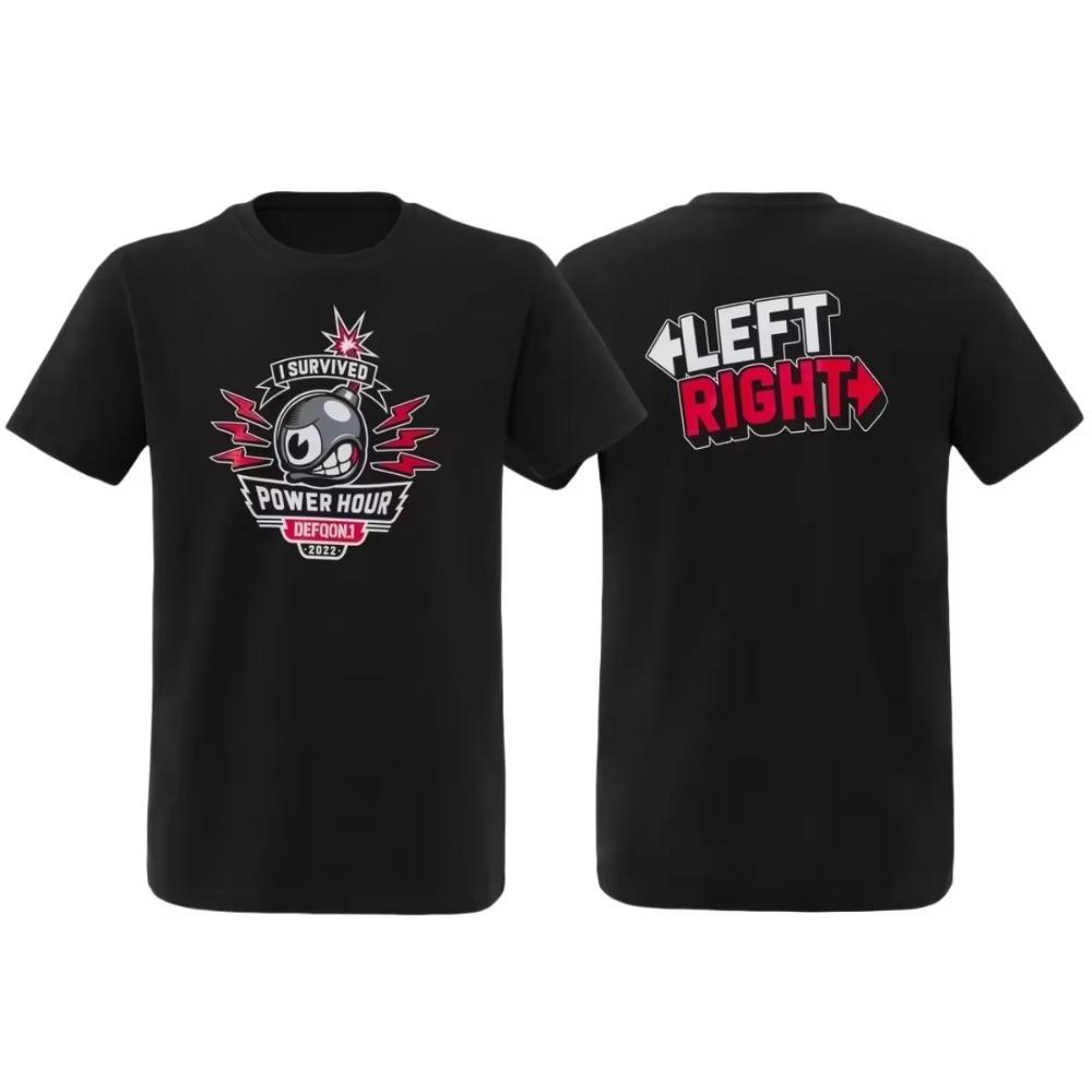 Defqon 1 Where Legends Rise T-Shirt Men Women Short Sleeve Cotton Tees Retro Hip Hop Streetwear Brand Tops Summer Men's Clothing