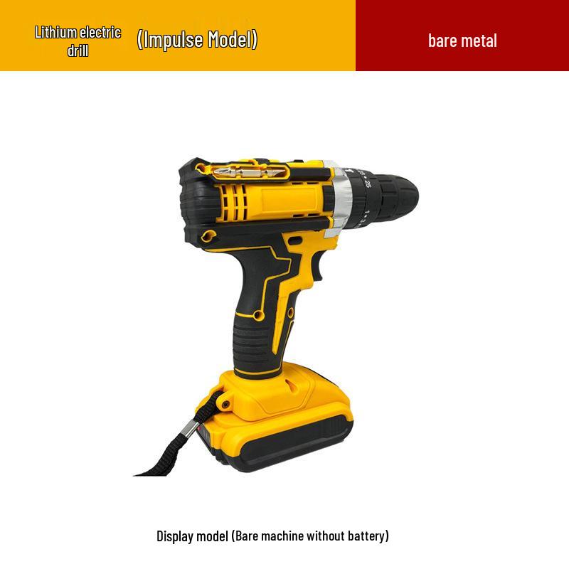 High Torque Lithium Battery Brushed Impact Drill with Three Functions