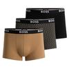 BOSS Mens Bodywear Logo Boxer Shorts (Pack of 3)