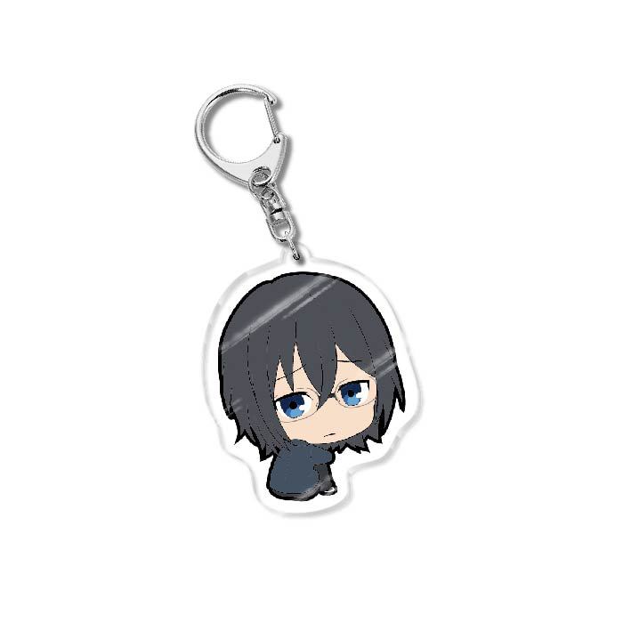 Horimiya Acrylic Keychain Jewelry Friends Gift Bag Charms Keyring Souvenir Cute Key Chain Pendant Couple Accessories Q Version
