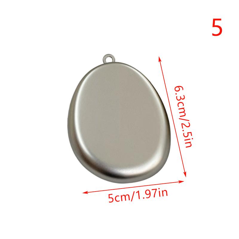 Косметическое зеркало в форме ракушки, двустороннее, сдвижное, складное, для девушек, компактное, небьющееся, карманное