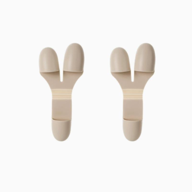 Oven Gloves Anti-Slip Three-Finger Silicone Insulated Glove Clip Kitchen Gadgets Heat Resistant Cooking Gloves Oven Mitts