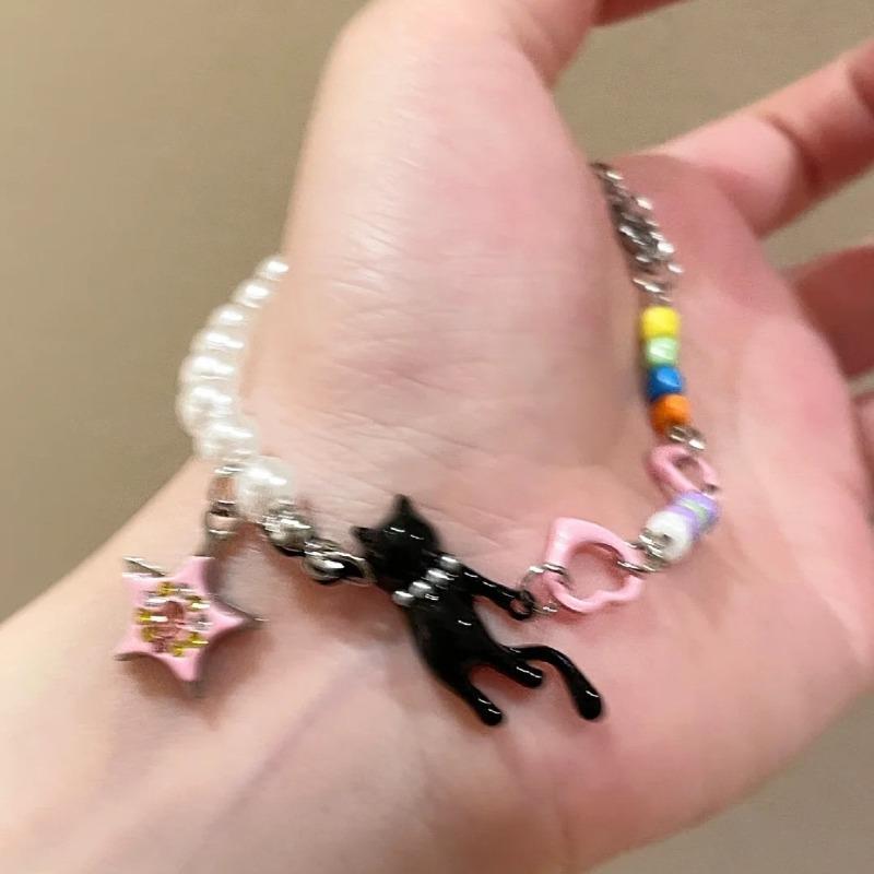 Pearl Star Hand Chain - New, Sweet and Cool, Versatile Handpiece, Small-Scale, Exquisite Hand Decoration