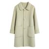 Double-sided wool coat women's medium and long autumn and winter new slim-fit wool coat