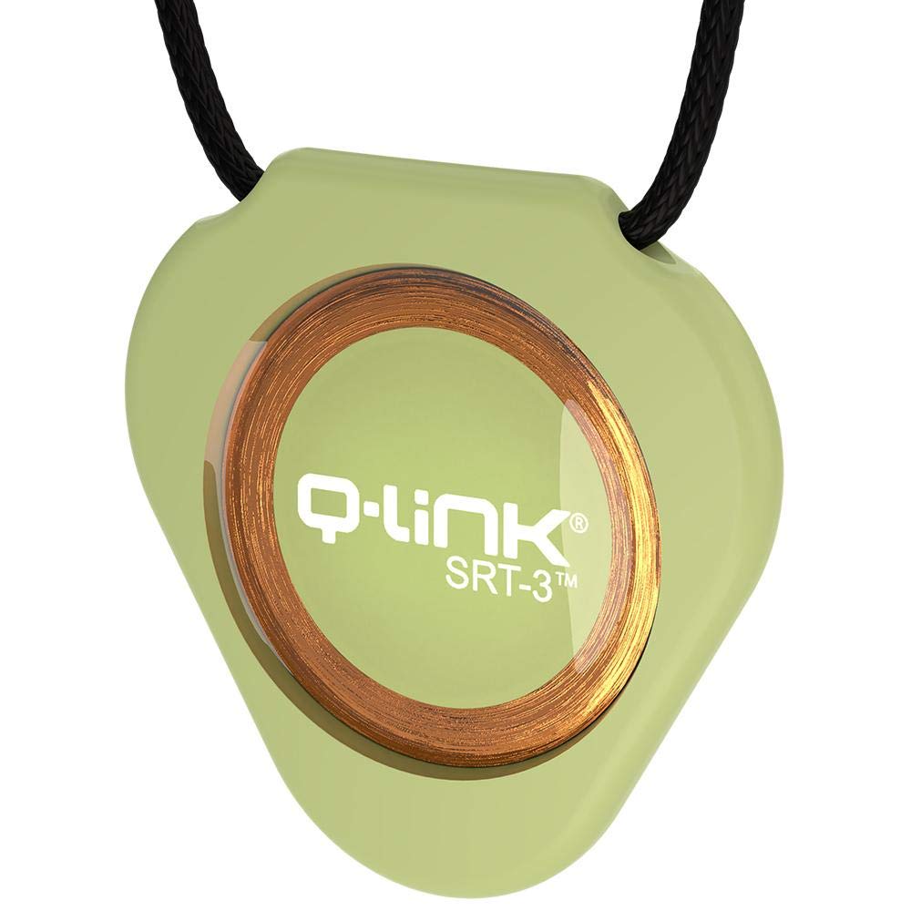Acrylic Pendant 1 piece Q-Link (Yellow Green) 39x39x6mm,