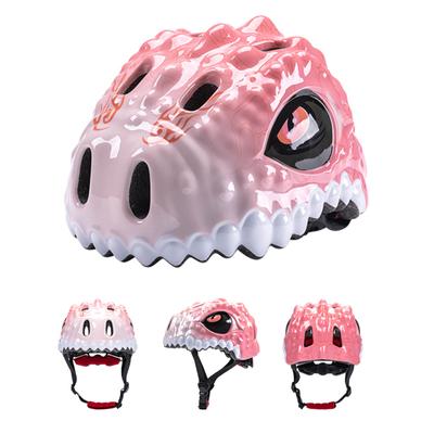 Fahrradhelm für Kinder und Kleinkinder, verstellbarer Dinosaurierhelm, atmungsaktiver Skating-Helm für Jungen und Mädchen