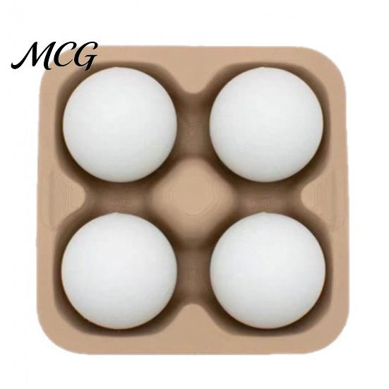 Anxiety Reduction Egg Toy Tray Stress Relief Toy, Simulated Finger Press 3D Printed Holder for Sensory Reliever белый