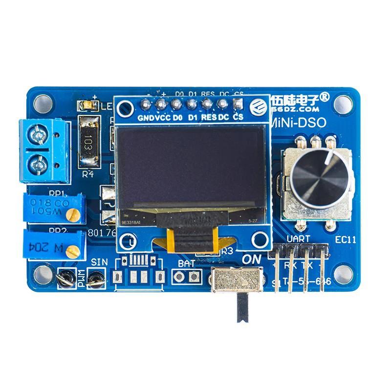 Mini DOS LCD Oscilloscope Electronic Kit, Equipped with STC8K8A Controller, DIY Electronic Making Module