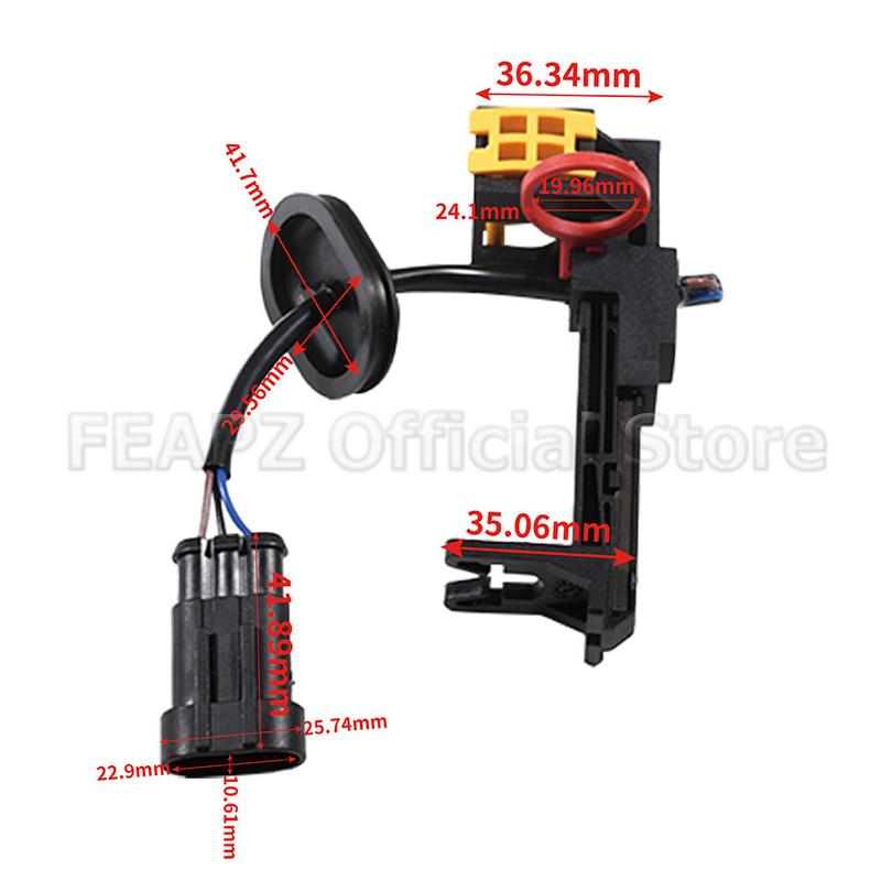 

Gears Lever Switch For Alfa Romeo Giulietta 1.4 1.8 Car Start Stop Gear Position Sensor 3 Pins 55228312 Car Accessories