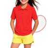 Kids Quick Dry Shirt with Collar for School Class Uniform and Everyday Wear