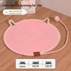 Wear-Resistant Woven Cat Scratching Mat with Self-Entertainment Ball, Cooling Mat, and Sleeping Area