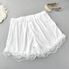 Pantalones Cortos de Seda para Dormir para Mujer Ropa Interior Fresca Cómoda Verano Pantalones Cortos para Dormir Simples Hogar Seguridad Corto