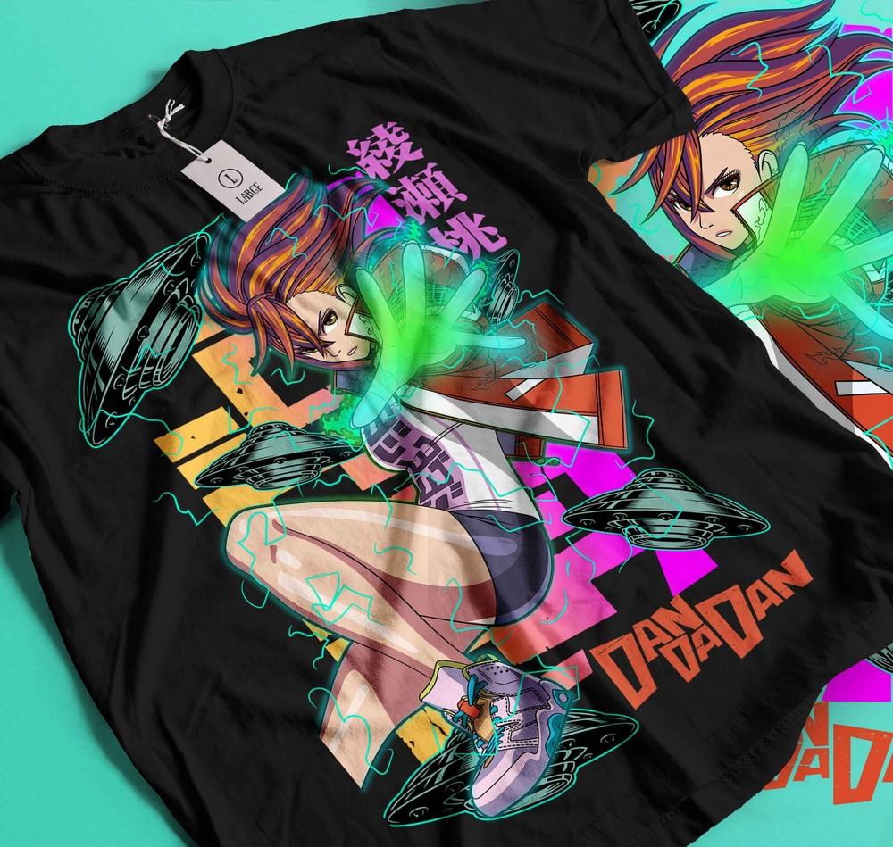 

Dandadan Seiko Ayase T-shirt Cosplay Momo Anime Gift Exclusive Shirt Gift 237 L