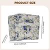 Cover for Sewing Machine, Elegant Tool Storage Bag with Floral Print And Pocket.