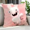 Cartoon Rabbids Invasion Cushion Cover Cushion Cover Set 4Pcs 50X50 45X45 40X40 Pillowcase Decorative Sofa Home Decor