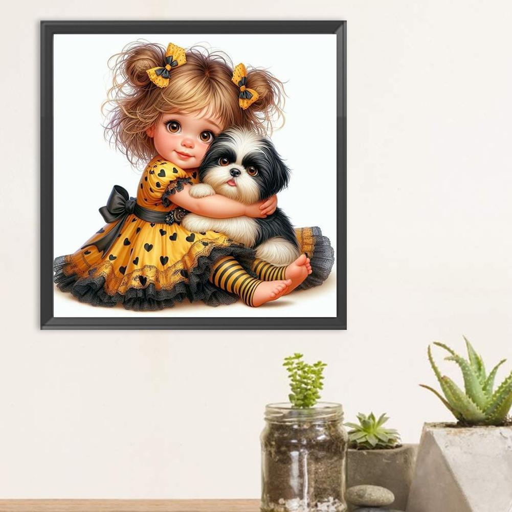 5D DIY Full Round Drill Diamond Painting Kid Kit Home Decor Art Craft AU