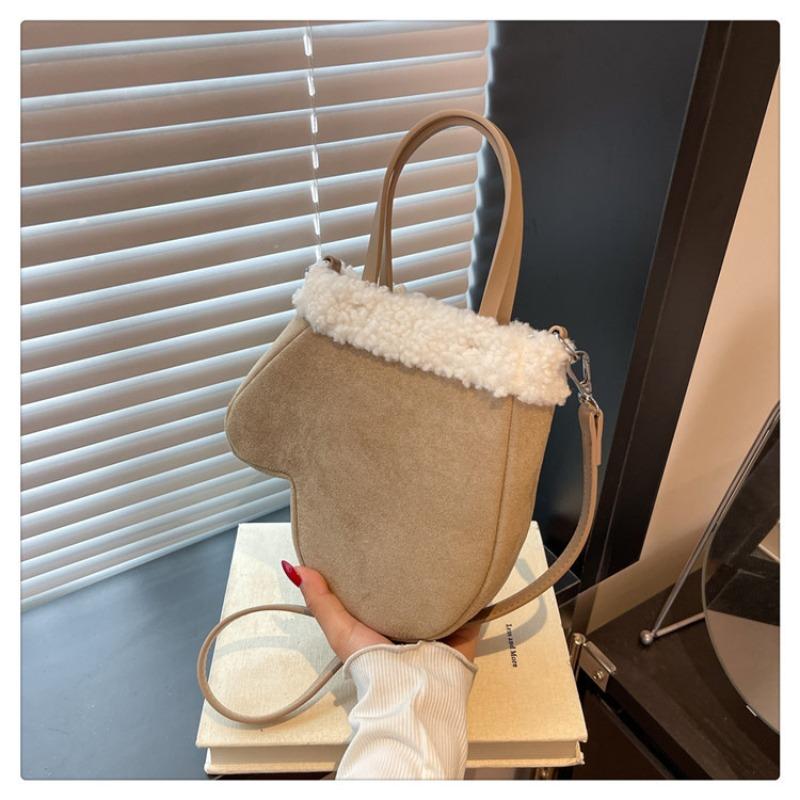 Small-scale Personalized Glove-shaped Handbag, Plush Creative Crossbody Bag for The Shoulder.