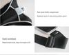 Reflektierende Outdoor-Sportweste mit Handy- und Wasserflaschen-Brusttasche zum Laufen, Radfahren und Bergsteigen