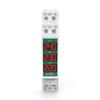 60 450V Three Phase Voltage Meter Modular Voltmeter Gauge 3 LED Digital Display Home Household Voltage Meter