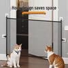 Foldable Cat Barrier: Stairway and Door Isolation Net.