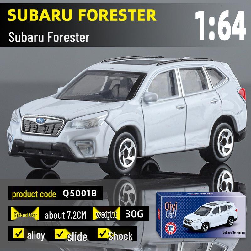 Genuine Qiyi Subaru Forester 1/64 Pull-Back Alloy Off-Road Vehicle Model Toy