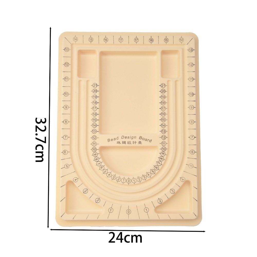Convenient Beading Board Colorful DIY Jewelry Making Bracelet Necklace Tray Beading Accessories