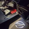 2/4pcs Wireless LED Door Welcome Light Laser Projector Logo Car Accessories For Nissan Nismo PATROL 2012-2017 TEANA 2008-2012