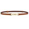 Women's Genuine Leather Retro Skirt Belt - 2023 High-End Design for Sweaters & Outerwear.