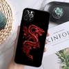 Chinese Dragon Phone Case For iPhone 16 15 14 13 12 11 Pro Max 12 13 Mini 7 8 16 Plus X XR XS Max Cover