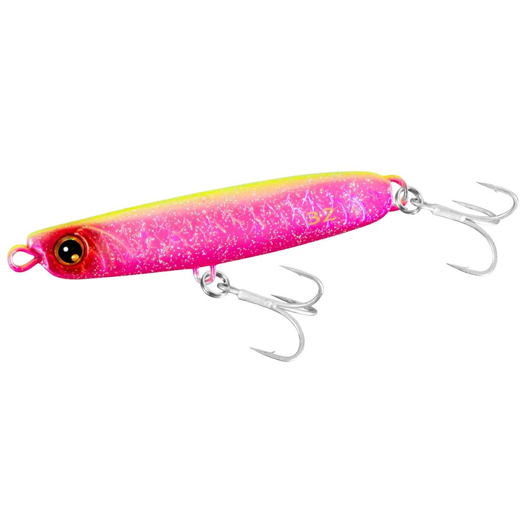 Shimano Flounder Netsuna Spin High A Glitter Flounder Pink Lure, Beam, Appeal, 32g, JG-032V 018,