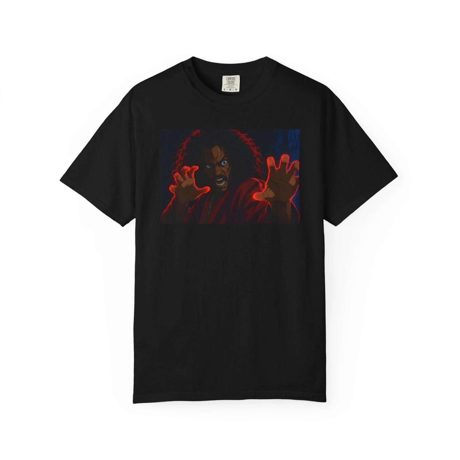Last Dragon Sho Nuff ShoNuff Glow Shirt Anime Kung Fu Movie Film 1980s S