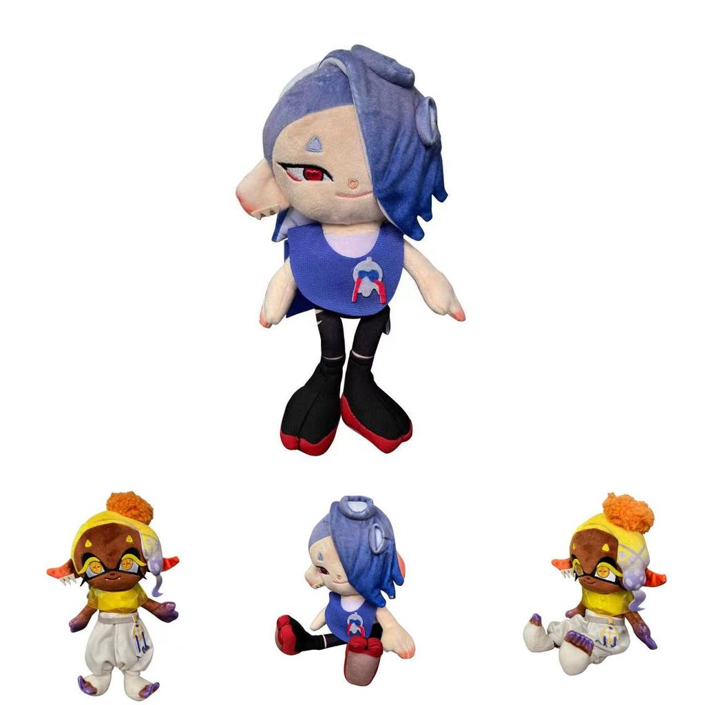 Pluche Speelgoed Geïnspireerd op Splatoon 3 23-28cm Super Zacht Kristalfluweel Gevuld Poppetje