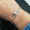 Lose Money Sale Original Handmade Bracelet DIY Jewelry 925 Sterling Silver Snake Chain Bracelets for Women Heart Clasp Making