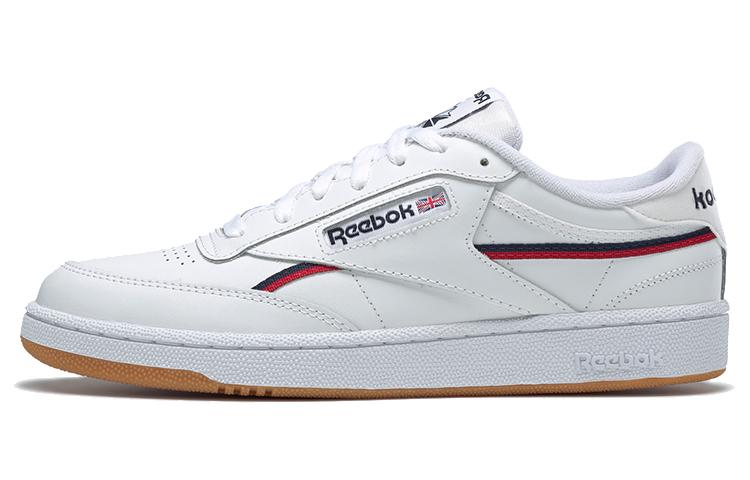Reebok Club C 85 Черно-бело-красные Скейт-туфли Черно-бело-красные FW4299 39