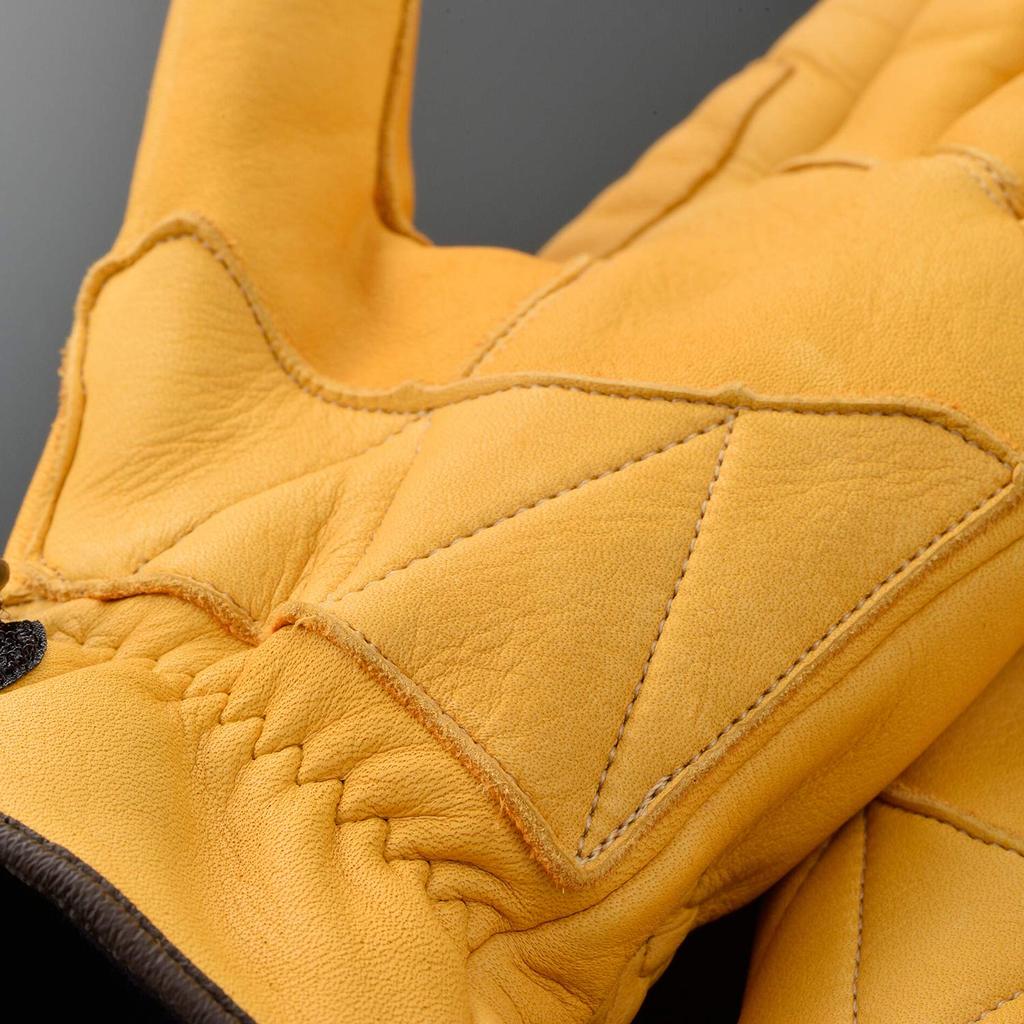 Daytona Premium Motorcycle Gloves Genuine Leather Waterproof Windproof Made in Japan Winter Gloves Camel M Size 17580 Autumn/Winter (Cowhide)