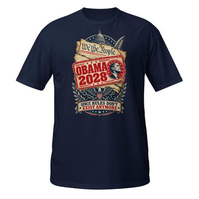 Obama 2028 T-Shirt, Obama 2028 Da Regeln Nicht Mehr Existieren