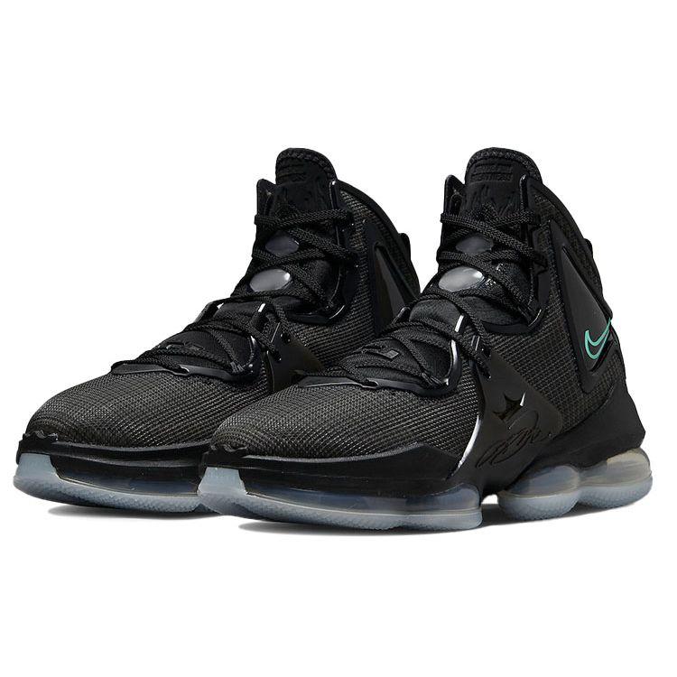Nike LeBron 19 EP Black Aqua Unisex Sneakers DC9340-003