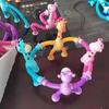 Giraffe Toy Novel Suction Cup Telescopic Various Shapes Built-in Battery Entertainment ABS Cartoon Pipe Stretch