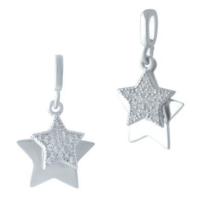 Pingente de prata com zircônia cúbica (1974971)