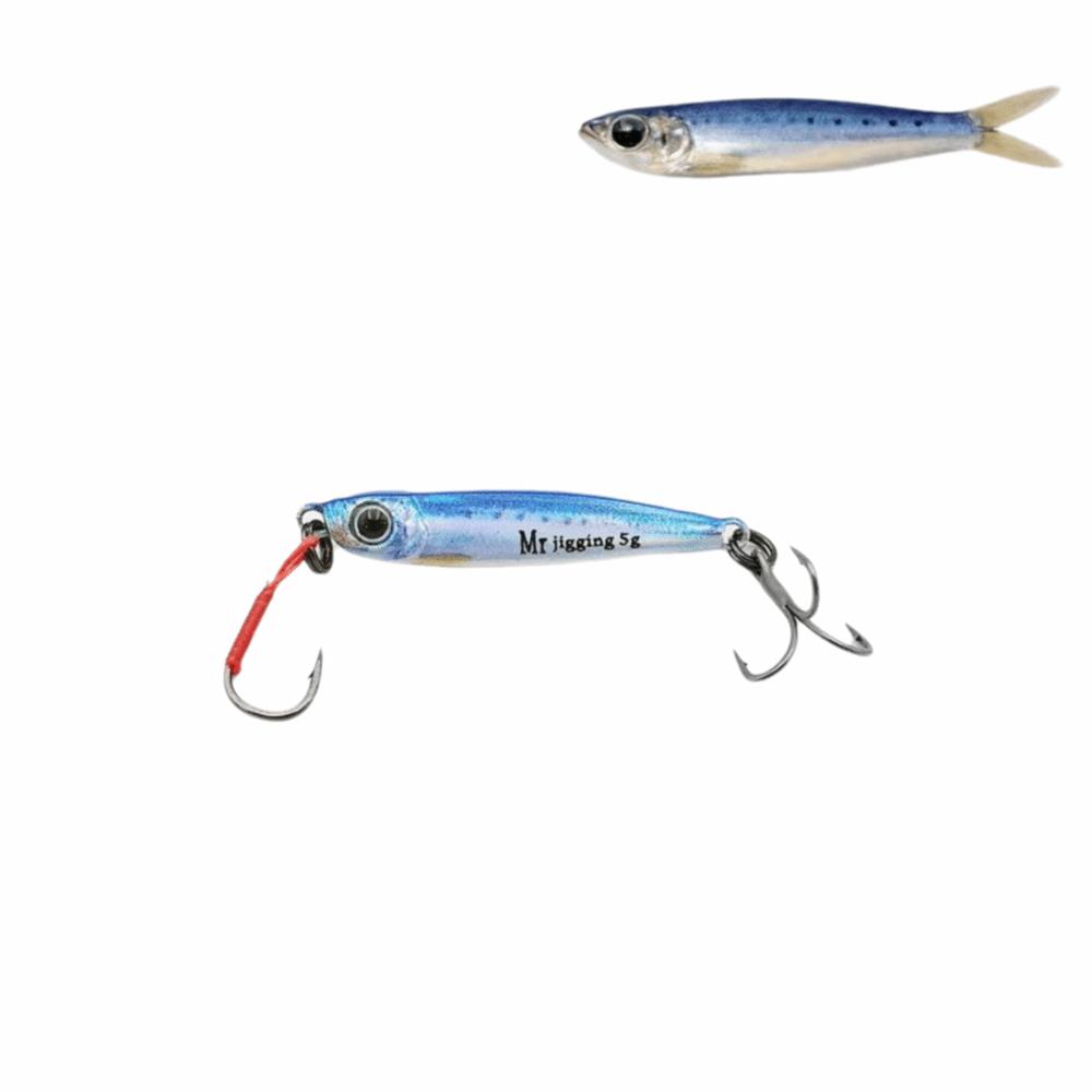 3D Bionics Design Micro Jigging Baits 1.5g 3g Weight Micro Fishing Lure Micro Fishing