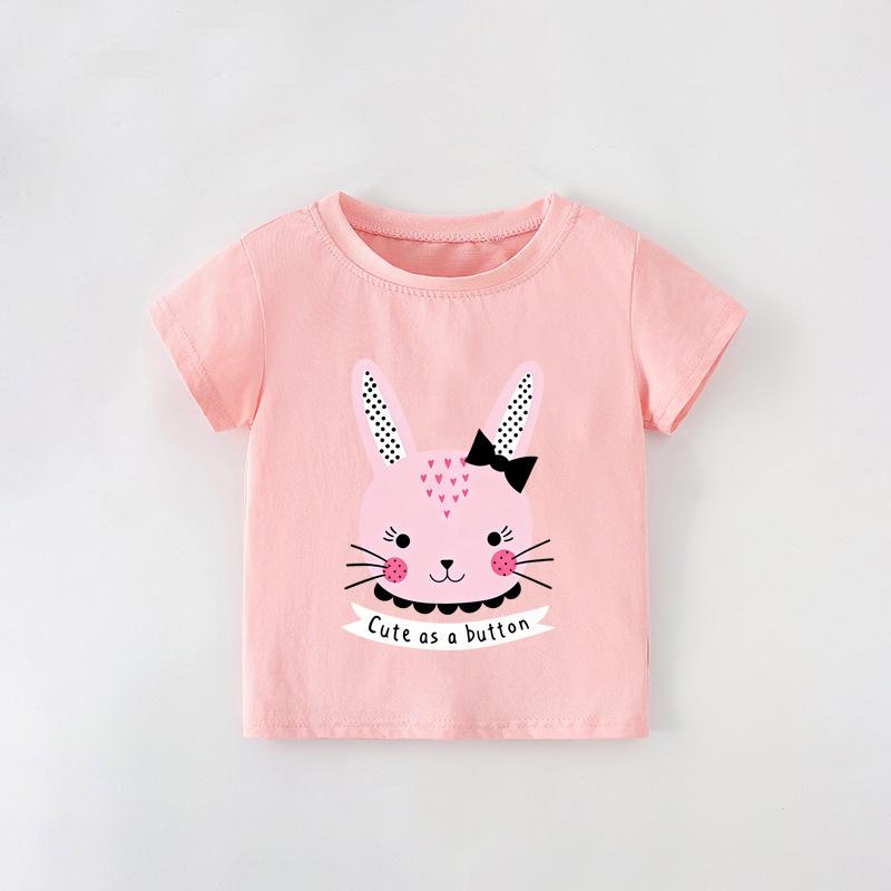 Toddler & Kids' Cartoon Short-Sleeve T-Shirt, Round Neck, Sizes 90-140