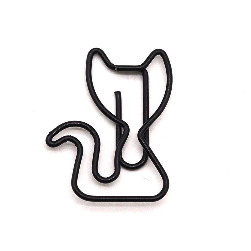 20pcs/set Jelly Color Heart Shape Paper Clips Creative Design Casual Non-sticky Memo Pad Clips Simplicity Bookmark for Book