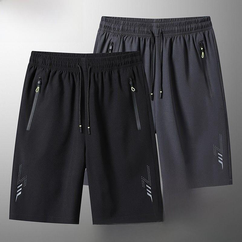 Mens Summer Casual Shorts With High Elastic Bamboo Fiber For Lounge And Sports Activities