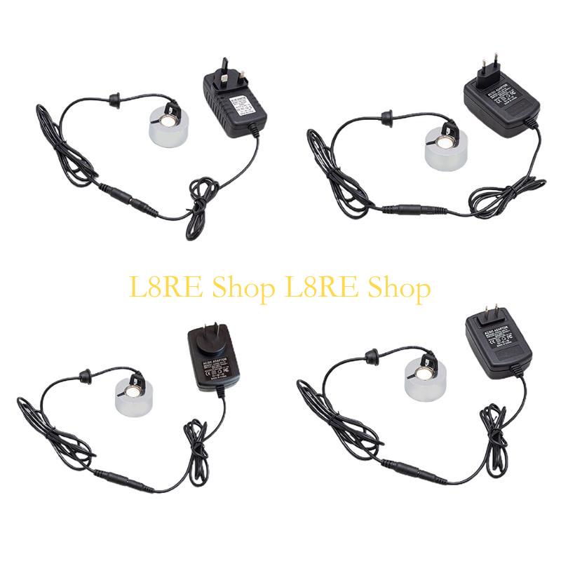 L8RE 24V Electric Ultrasonic Humidifier Mini Mist Maker Fogger Nebulizer