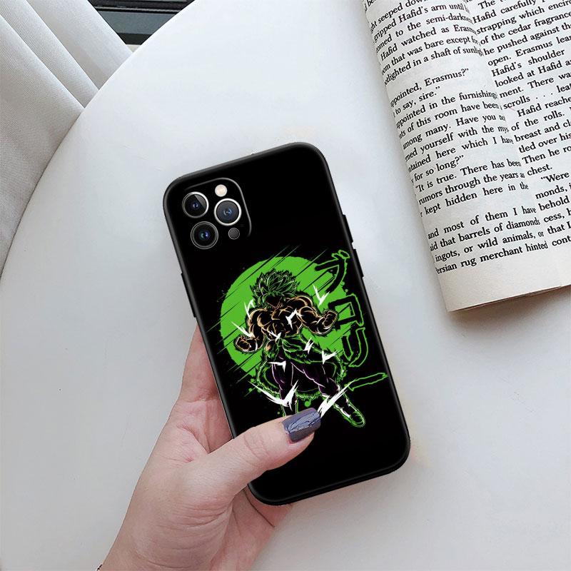 Dragon Ball BROLY Nuova Custodia per Telefono di Alta Gamma per iPhone 16 15 14 13 Pro Max Plus Mini