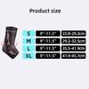 2Pc Sports Ankle Protector Anti-Sprain Ankle Protector Foot Ankle Protector Nylon Knitted High-Elastic Breathable Pressurized