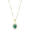 Collier - Argent 925 Vert - Amen - CLLDGGBVE