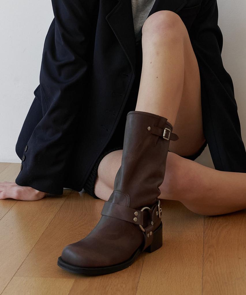 Lilyshoe Clive Half Boots_4 Color(2 Way) (A Type)