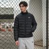 Reebok Solid Color Zip Stand Collar Down Jacket Unisex Jacket Black 23FRC275UGH0