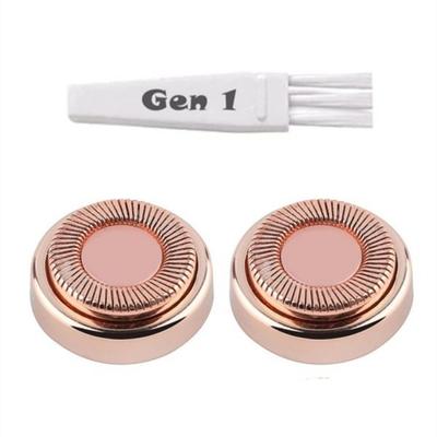 Replacement Heads for the Perfect Facial Hair Remover Finishing Touch Blades 1st Generation Hair Removal, Women's Tools, Gen 1 Pack of 2